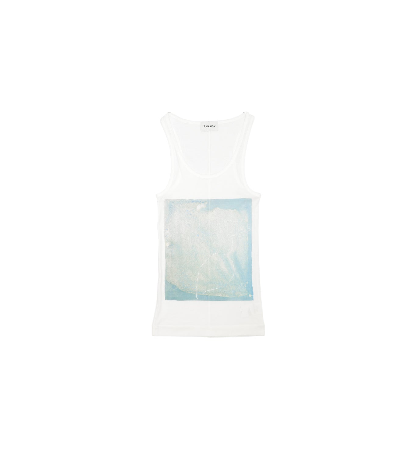 TANK TOP - LIGHT BLUE CACTUS - TANAKA