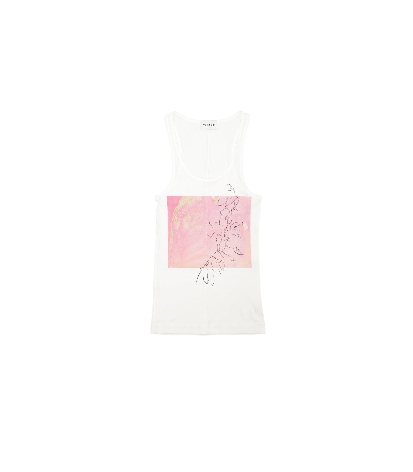 TANK TOP - PINK FLOWER - TANAKA