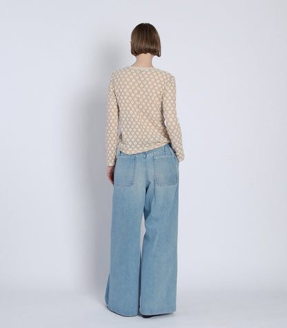 LONG SLEEVE TEE - FLOWER - TANAKA