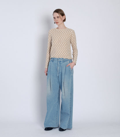 LONG SLEEVE TEE - FLOWER - TANAKA