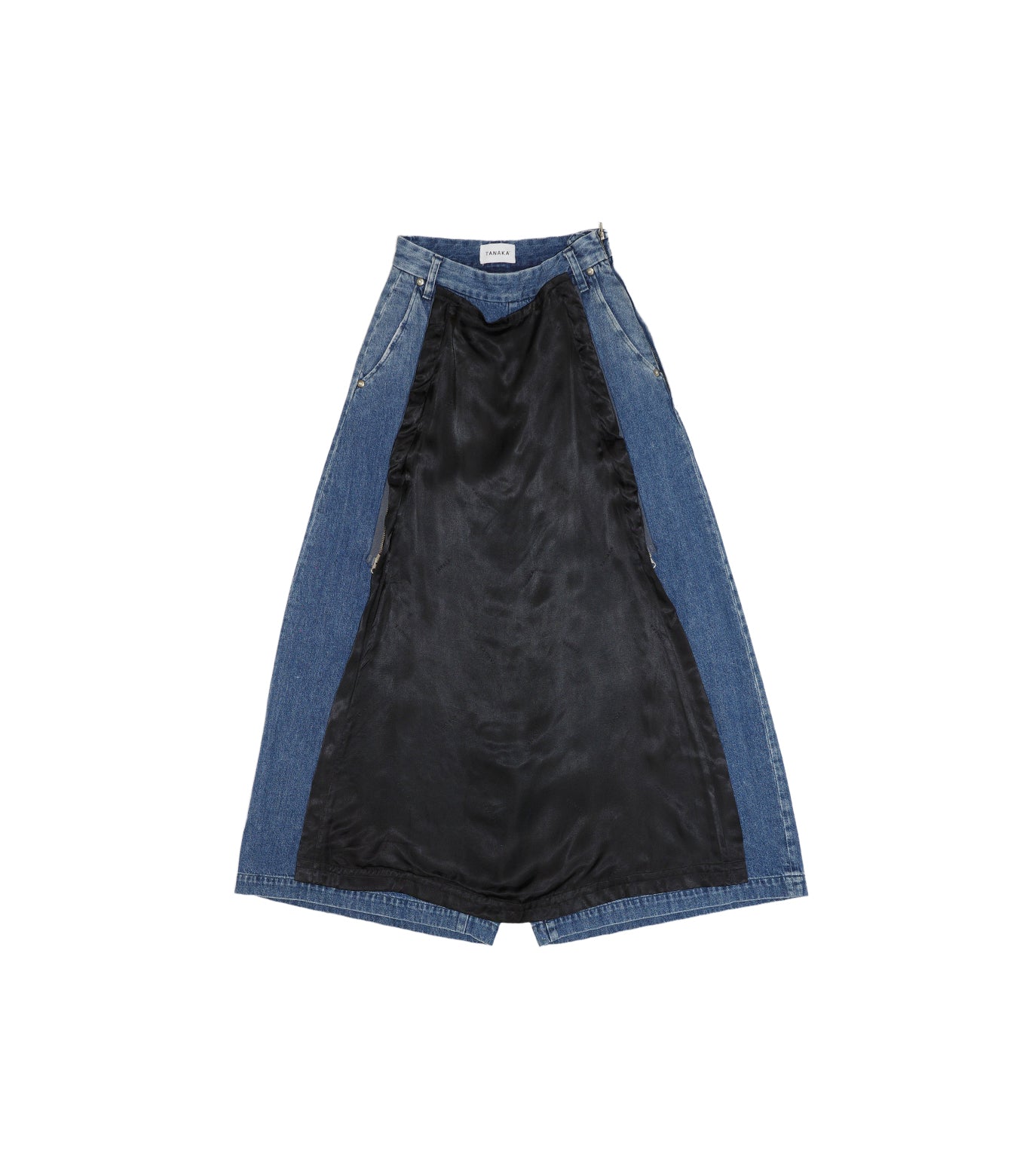 THE WIDE SKIRT PANTS - VINTAGE BLUE - TANAKA