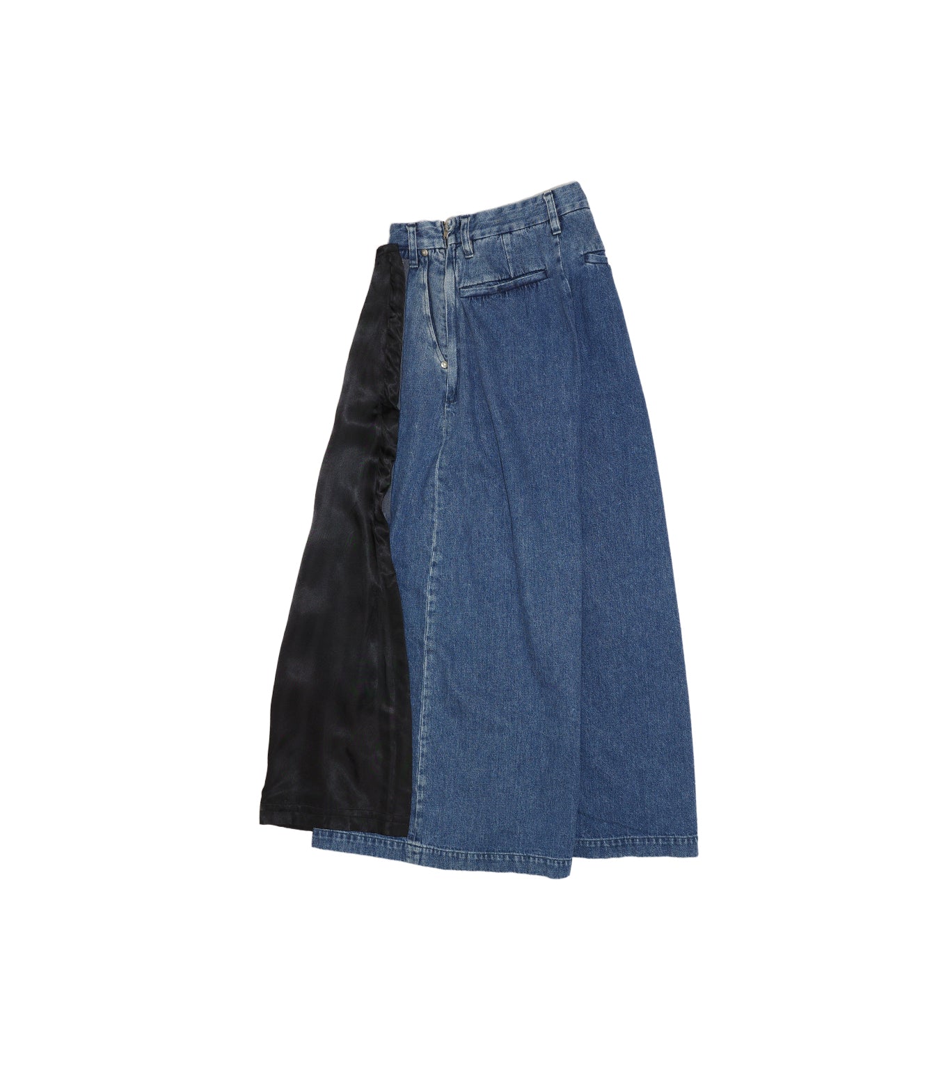 THE WIDE SKIRT PANTS - VINTAGE BLUE - TANAKA