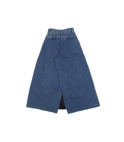 THE WIDE SKIRT PANTS - VINTAGE BLUE - TANAKA