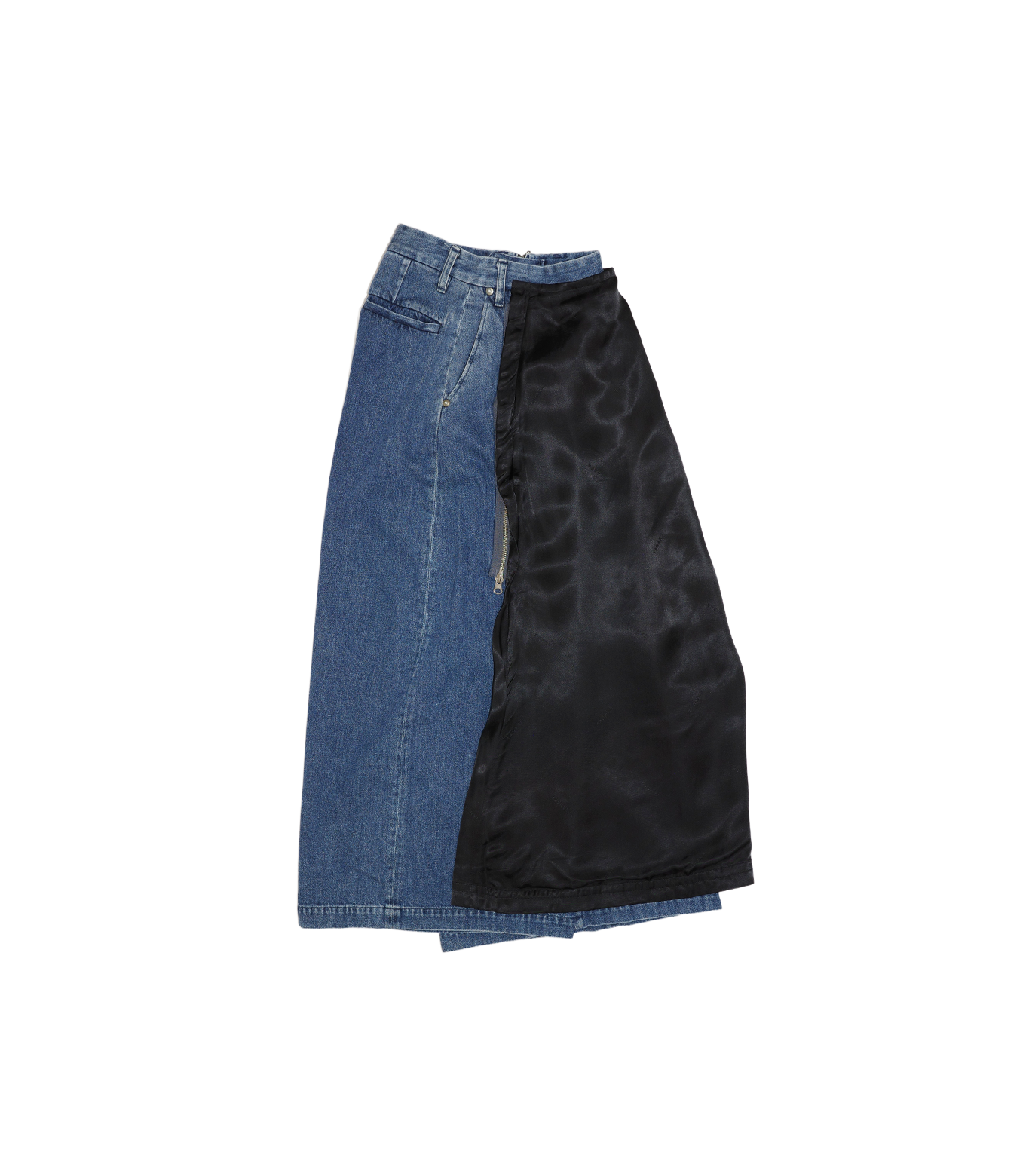 THE WIDE SKIRT PANTS - VINTAGE BLUE - TANAKA