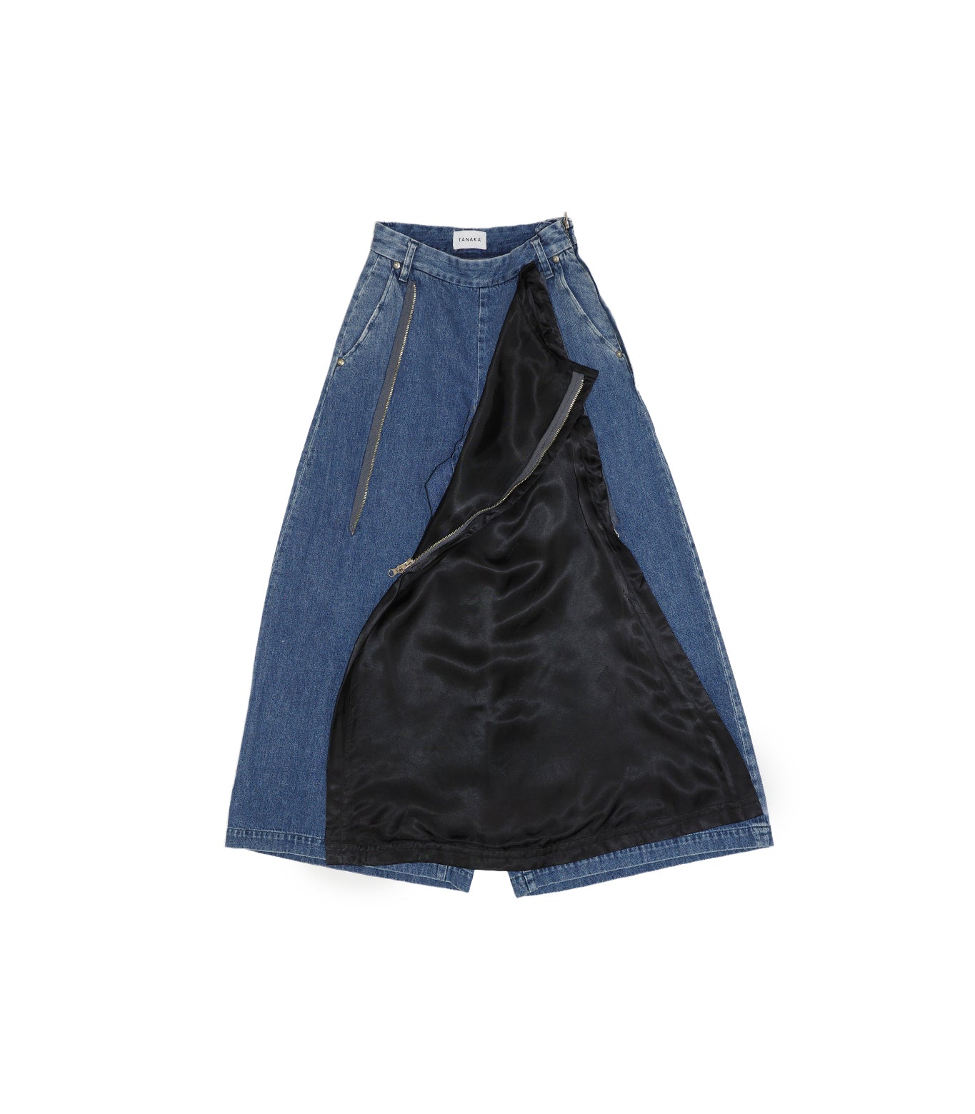THE WIDE SKIRT PANTS - VINTAGE BLUE - TANAKA