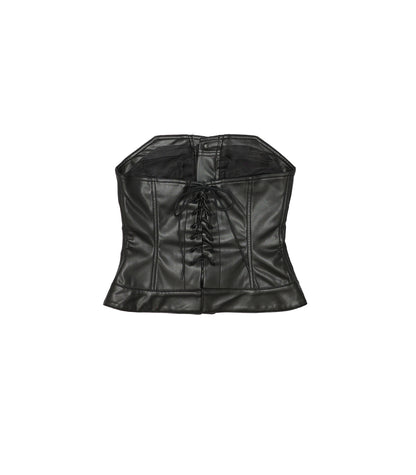 BUSTIER -  BLACK - TANAKA