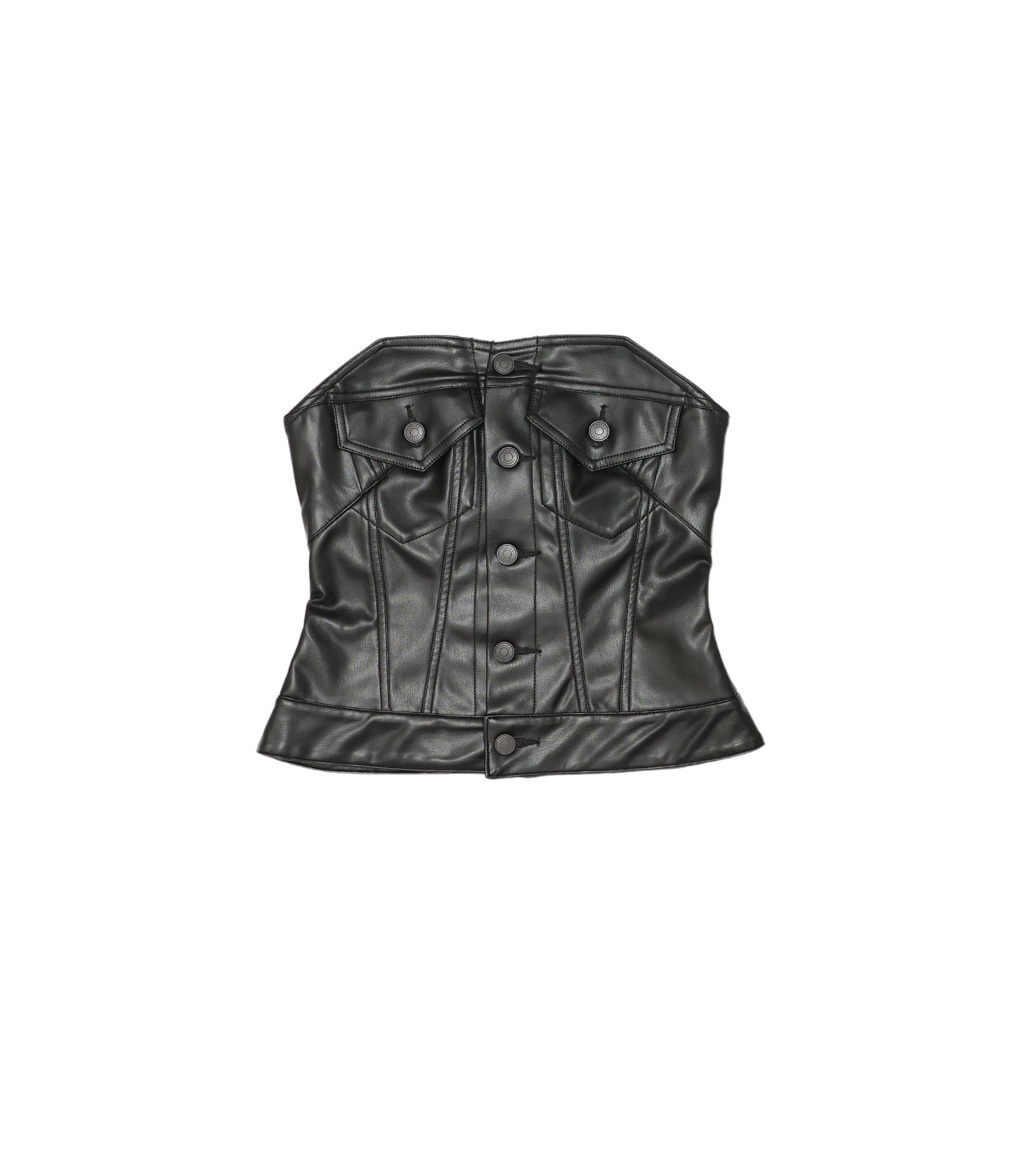 BUSTIER -  BLACK - TANAKA