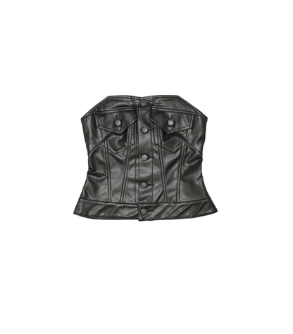 BUSTIER -  BLACK - TANAKA