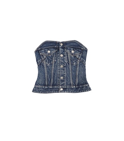 BUSTIER - VINTAGE BLUE - TANAKA