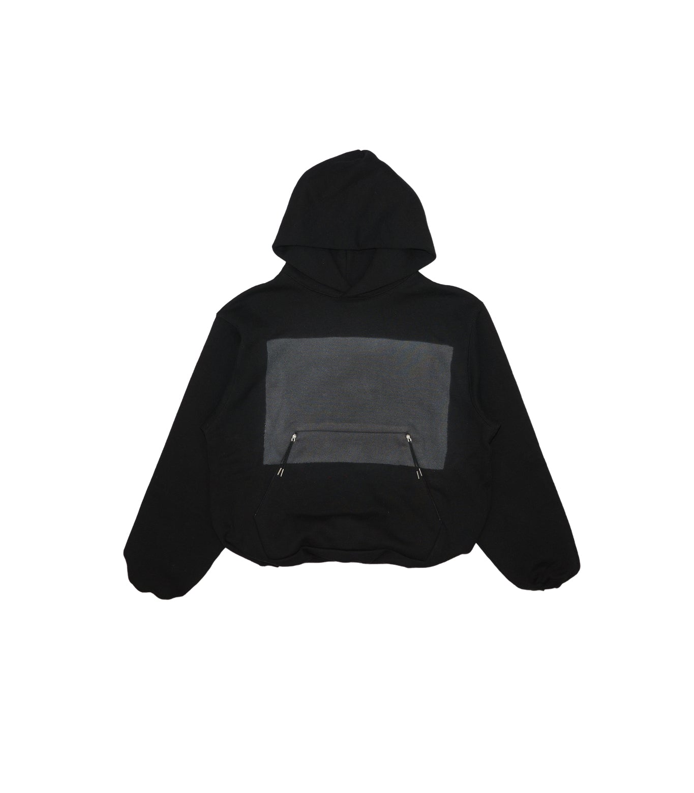 THE SWEAT HOODIE - BLACK(FLOWER) - TANAKA
