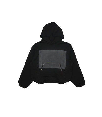 THE SWEAT HOODIE - BLACK(FLOWER) - TANAKA