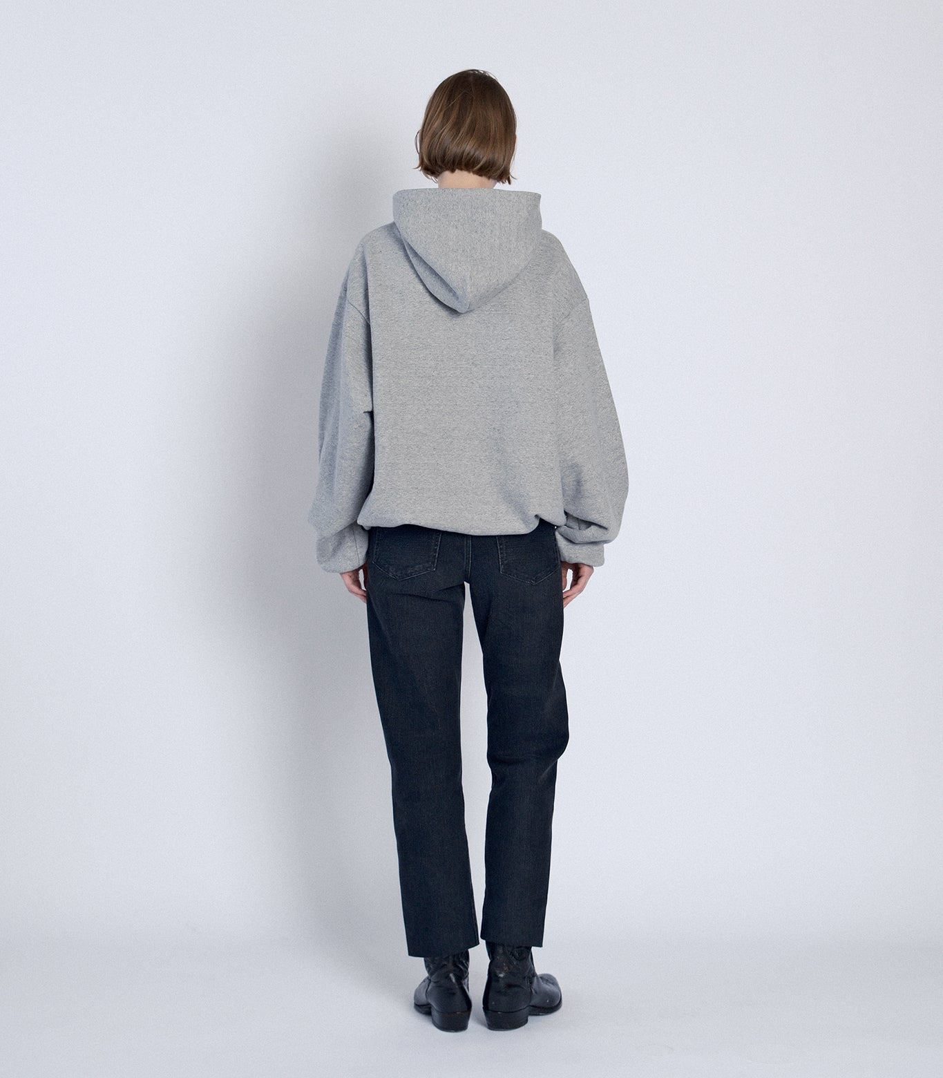 THE SWEAT HOODIE - HEATHER GRAY – TANAKA