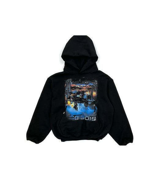 THE SWEAT HOODIE - BLACK