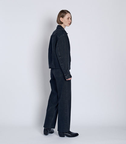 THE JEAN TROUSERS - BLACK - TANAKA
