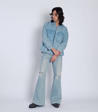 OVERSHIRT -  ASH BLUE