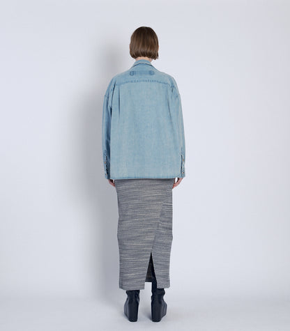 OVERSHIRT -  ASH BLUE