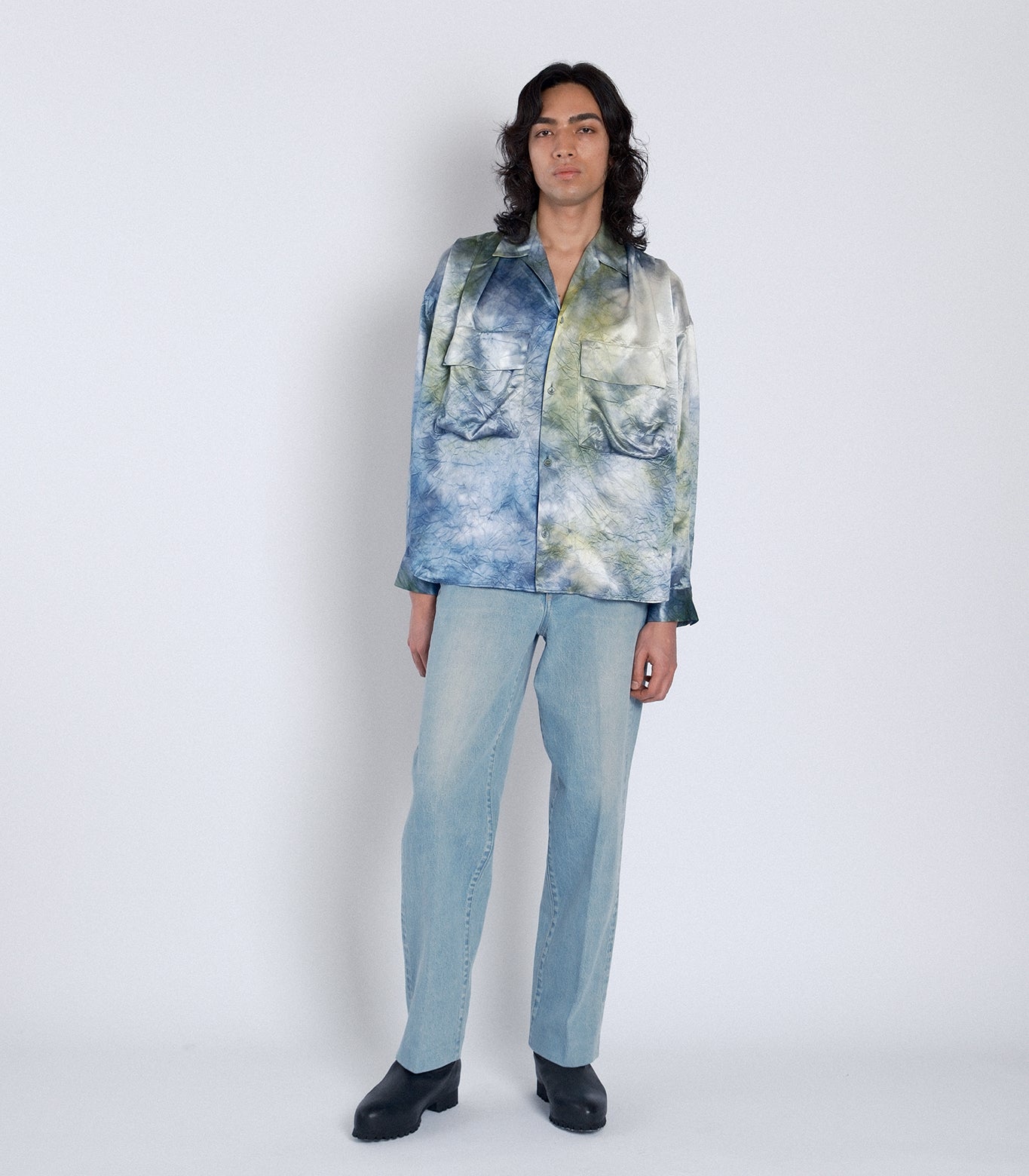 OVERSHIRT -  GREEN BLUE