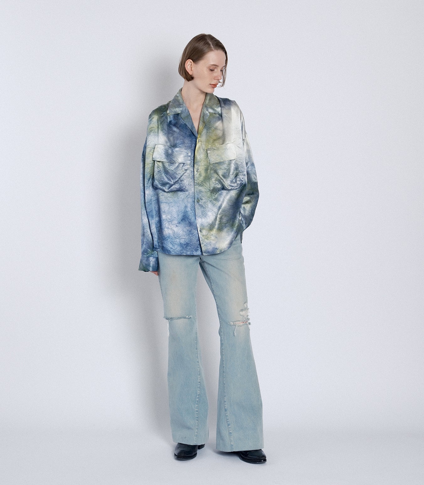 OVERSHIRT -  GREEN BLUE