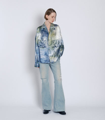 OVERSHIRT -  GREEN BLUE