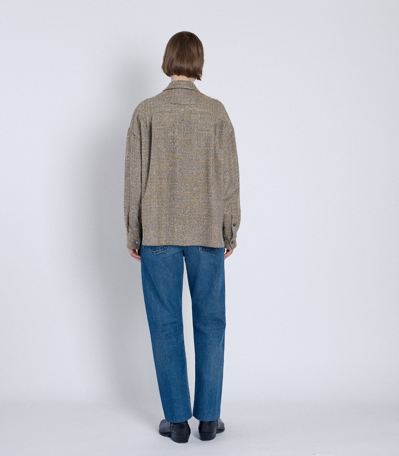 STRAIGHT JEAN TROUSERS - VINTAGE BLUE