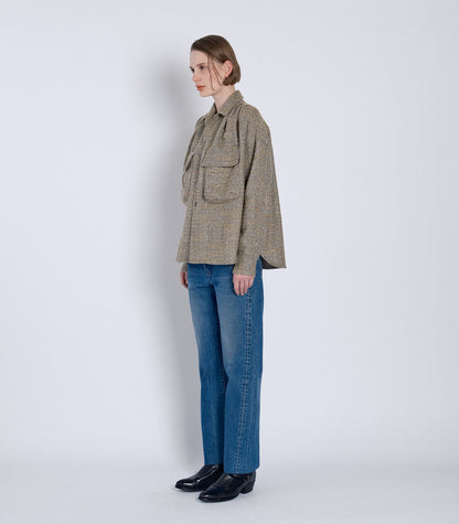 STRAIGHT JEAN TROUSERS - VINTAGE BLUE - TANAKA