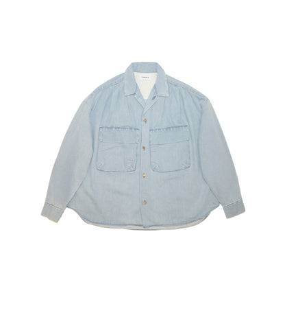 OVERSHIRT -  ASH BLUE
