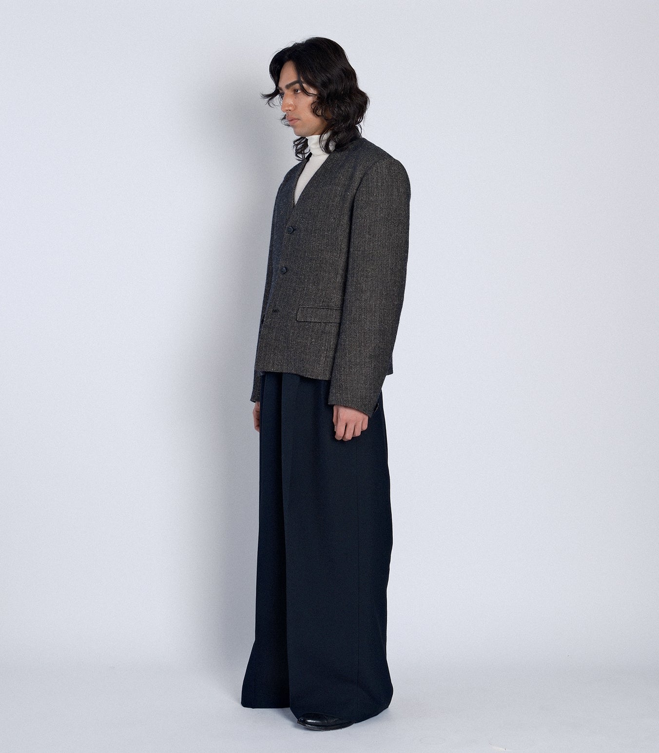 ZEN JACKET -  HERRINGBONE