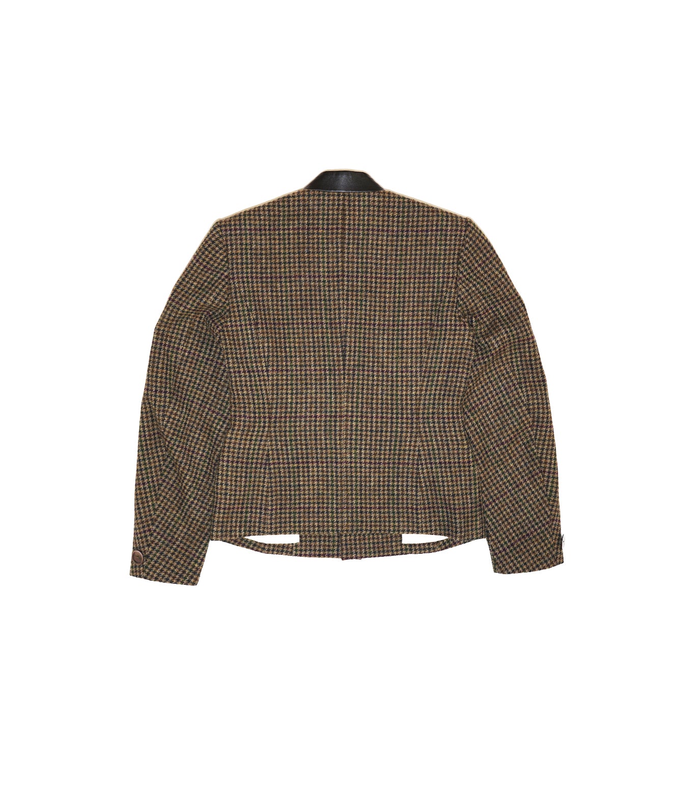 ZEN JACKET -  BROWN CHECK