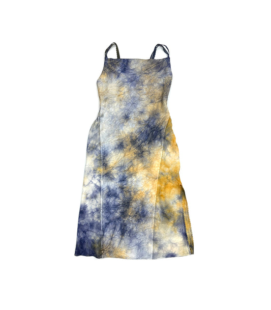 CAMI DRESS -  PURPLE ORANGE