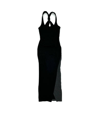 JERSEY DRESS -  BLACK - TANAKA