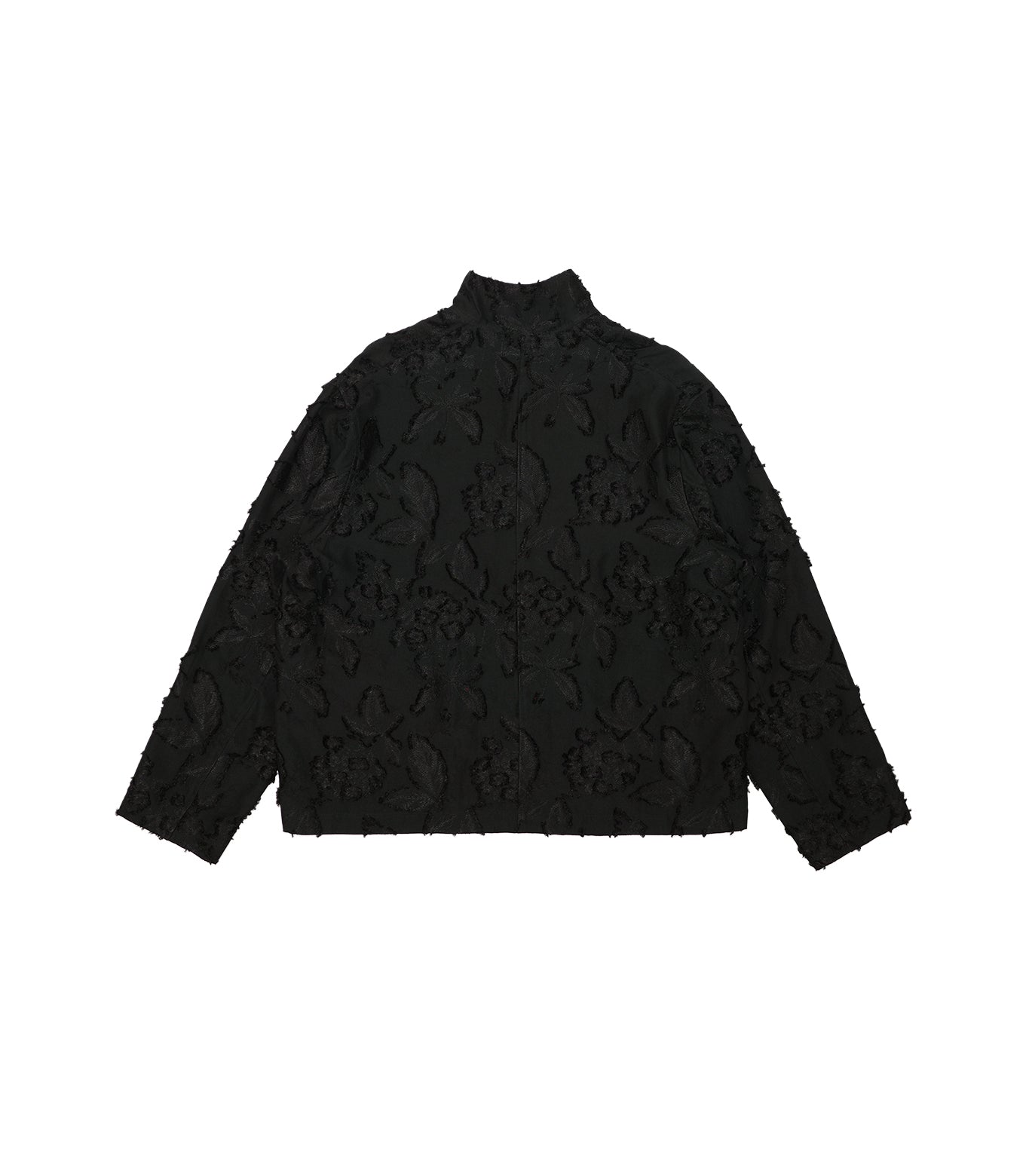 EASY JACKET - BLACK FLOWER