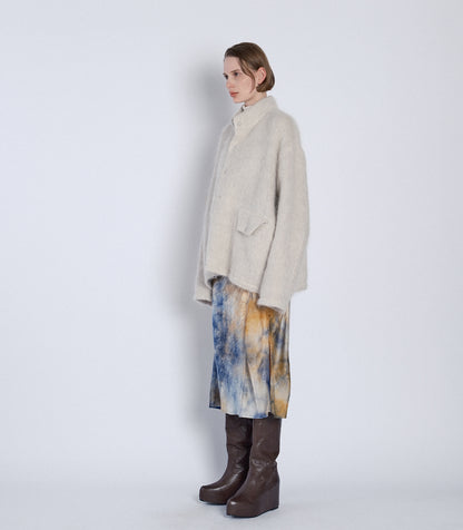 PULLOVER SHAGGY TOP - WHITE - TANAKA