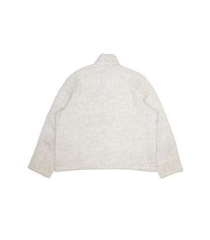 PULLOVER SHAGGY TOP - WHITE - TANAKA