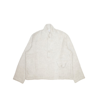 PULLOVER SHAGGY TOP - WHITE - TANAKA