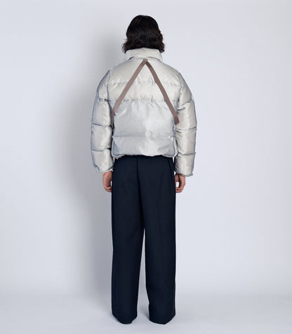 DOWN SUKA-JACKET - NATURAL(EMBROIDERY) - TANAKA