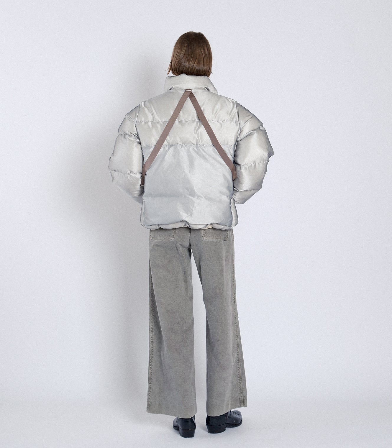 DOWN SUKA-JACKET - NATURAL(EMBROIDERY)