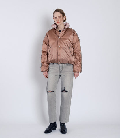 DOWN SUKA-JACKET -PINK - TANAKA