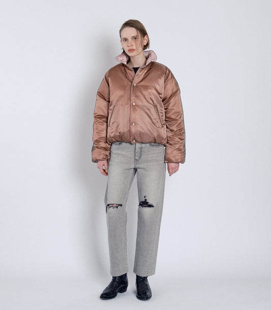 DOWN SUKA-JACKET -PINK