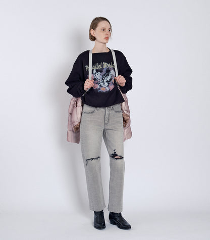 DOWN SUKA-JACKET -PINK - TANAKA