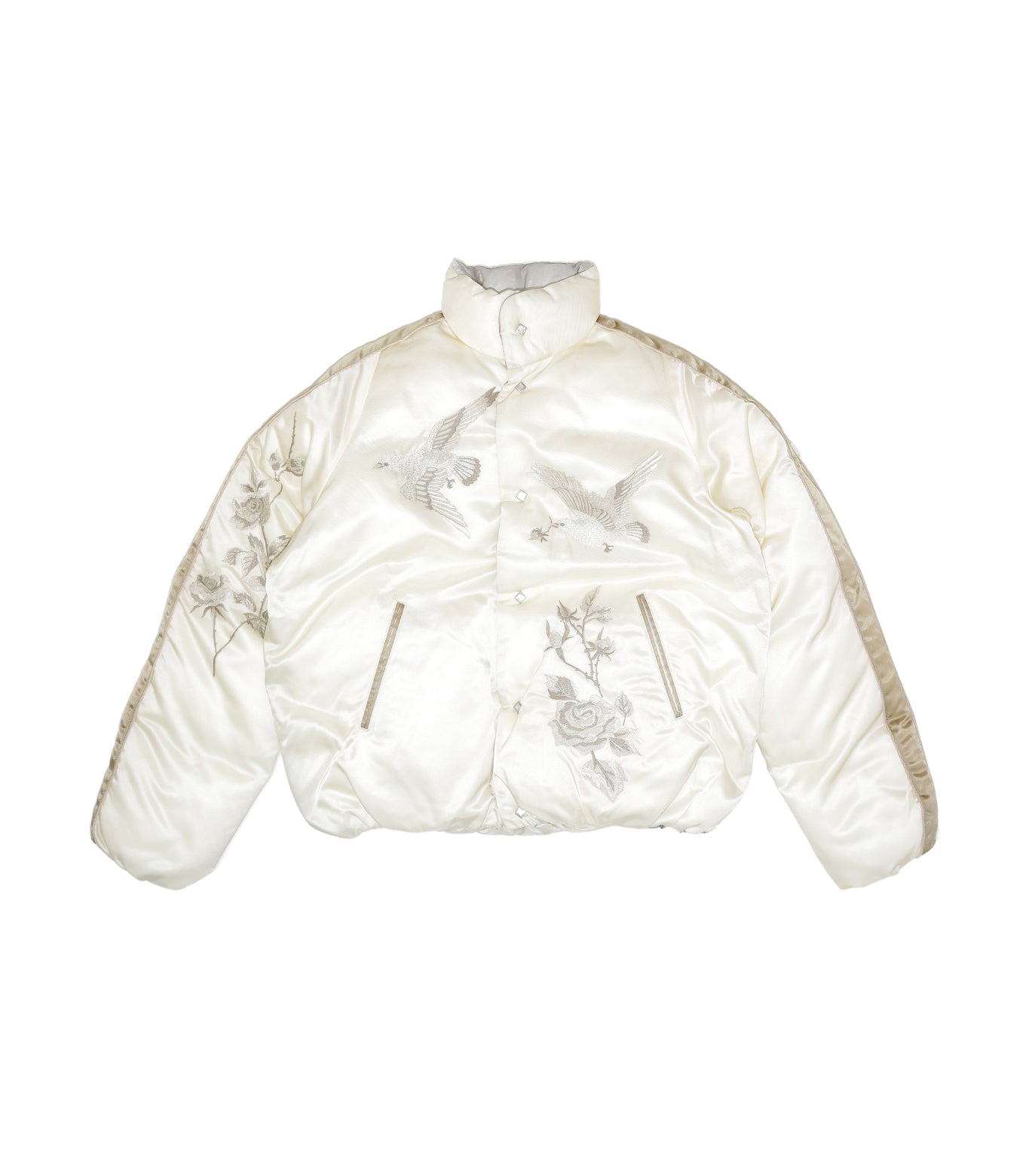 DOWN SUKA-JACKET - NATURAL(EMBROIDERY) - TANAKA