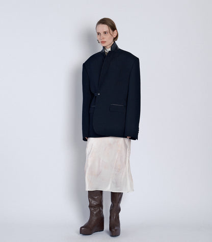 SCULPTURE JACKET -  BLACK - TANAKA