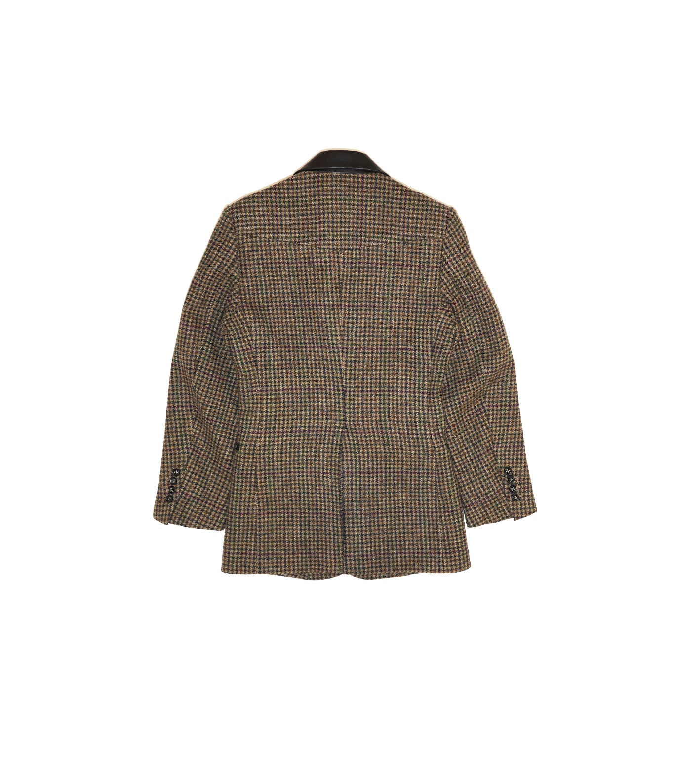 SCULPTURE JACKET - BROWN CHECK