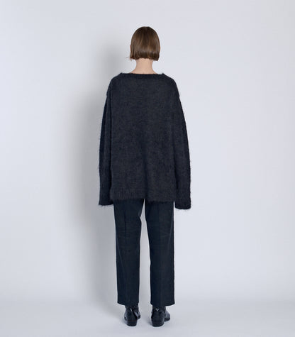 SHAGGY SWEATER - CHARCOAL - TANAKA