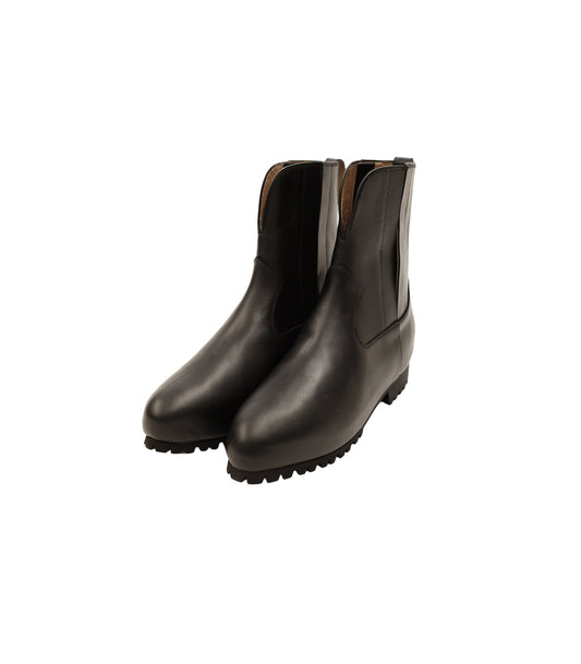 WESTERN CHELSEA BOOTS - BLACK (Non-Stitch)