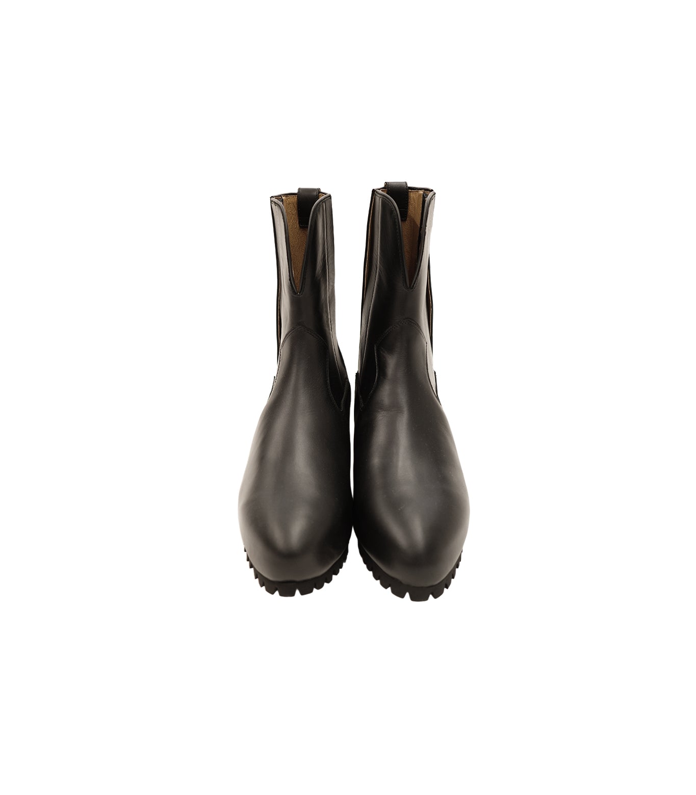 WESTERN CHELSEA BOOTS - BLACK (Non-Stitch) – TANAKA