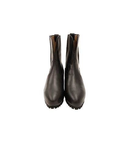 WESTERN CHELSEA BOOTS - BLACK (Non-Stitch) - TANAKA