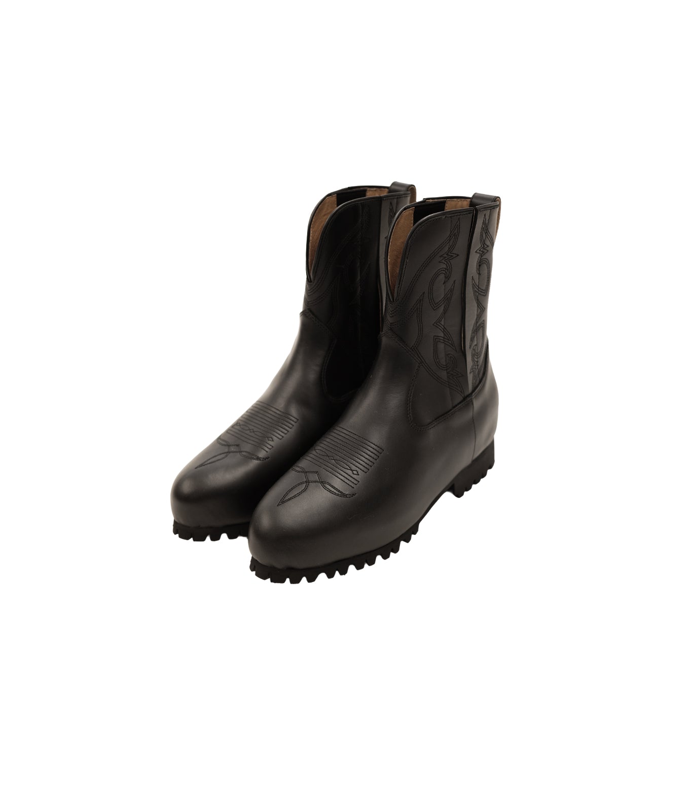 WESTERN CHELSEA BOOTS - BLACK