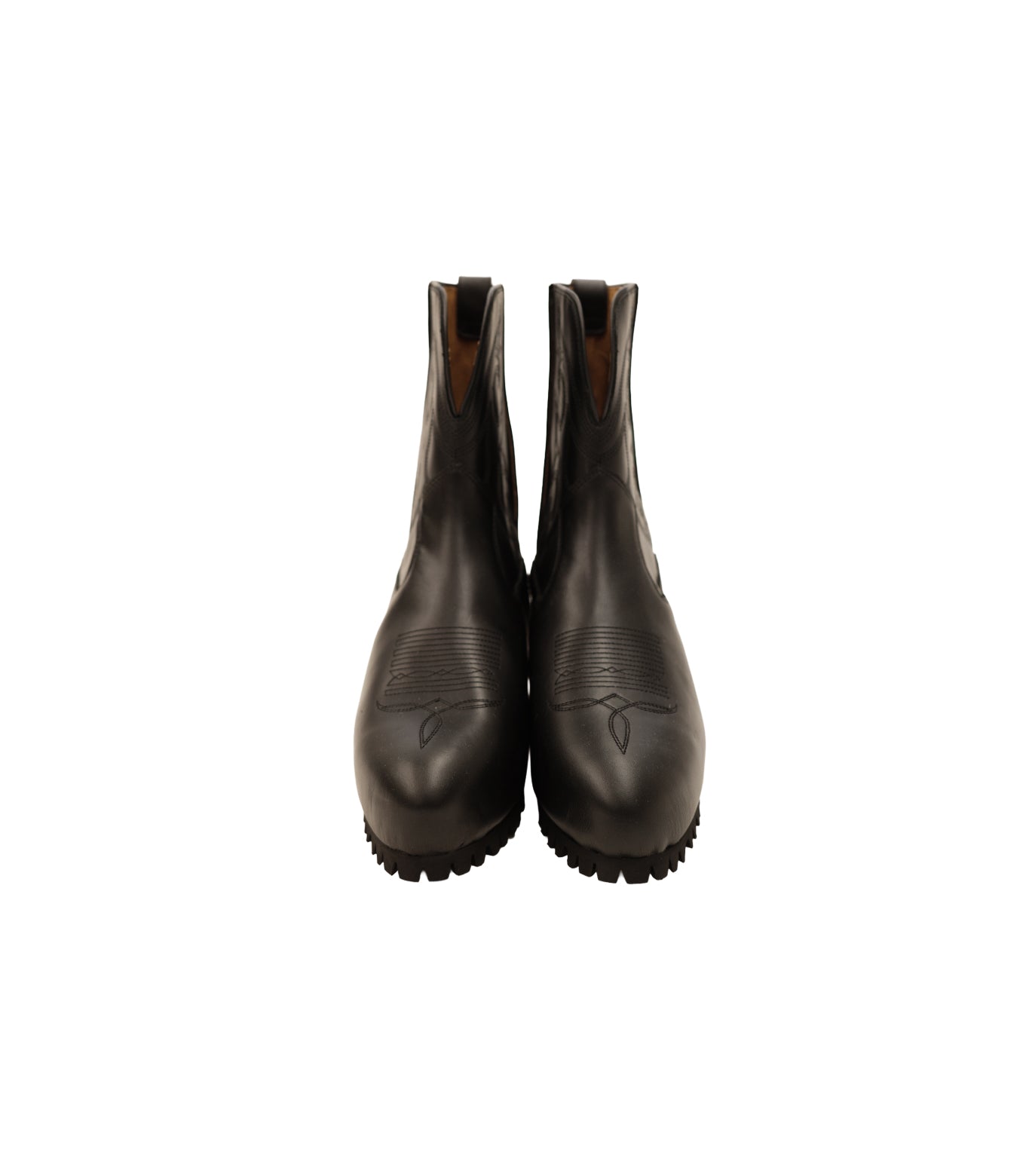 WESTERN CHELSEA BOOTS - BLACK
