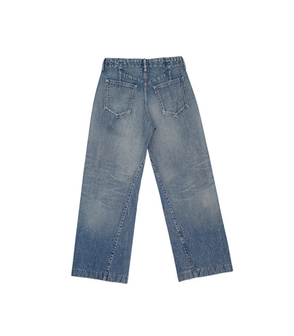 BOY JEAN TROUSERS - VINTAGE MID BLUE - TANAKA