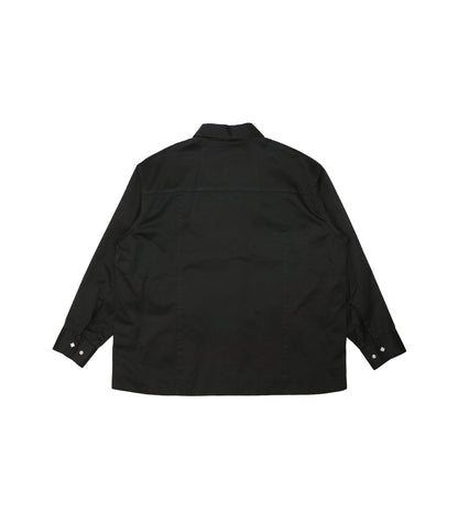 OVERSHIRT - BLACK - TANAKA